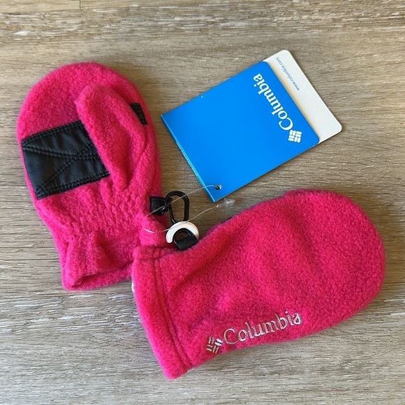 New with tags Pink Columbia Baddabing Mitten, infant O/S - Picture 4 of 6